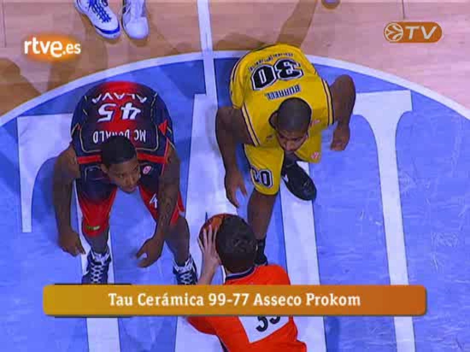 Victoria apabullante del Tau - Baloncesto en RTVE | Ver