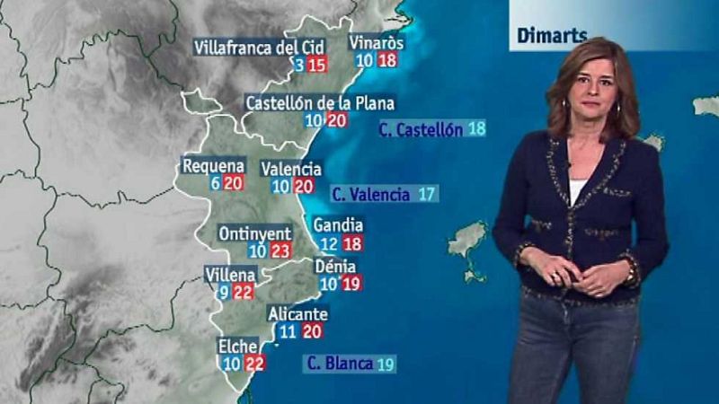 El tiempo en la Comunidad Valenciana - 20/03/17 - ver ahora