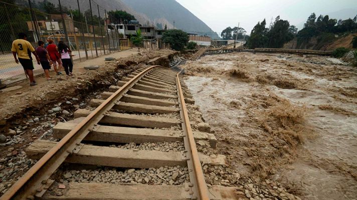 Telediario 1 - "El niño costero", un fenómeno diferente y regional entre Ecuador y Perú