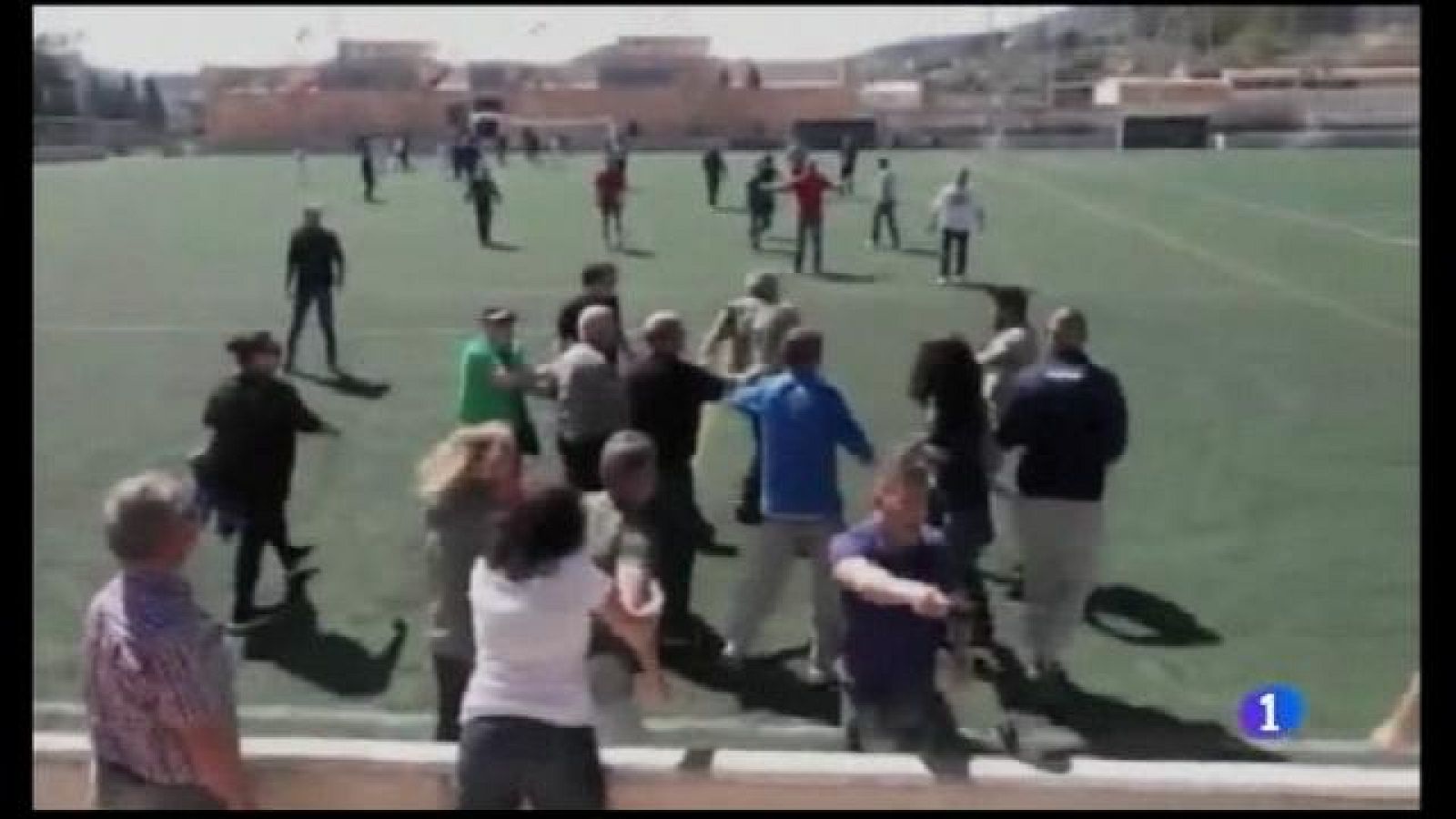 Brega en el partit Alaró-Collerense