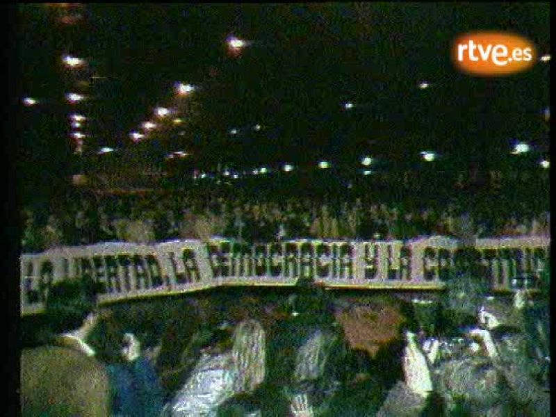 El pueblo con la democracia el 27-F de 1981