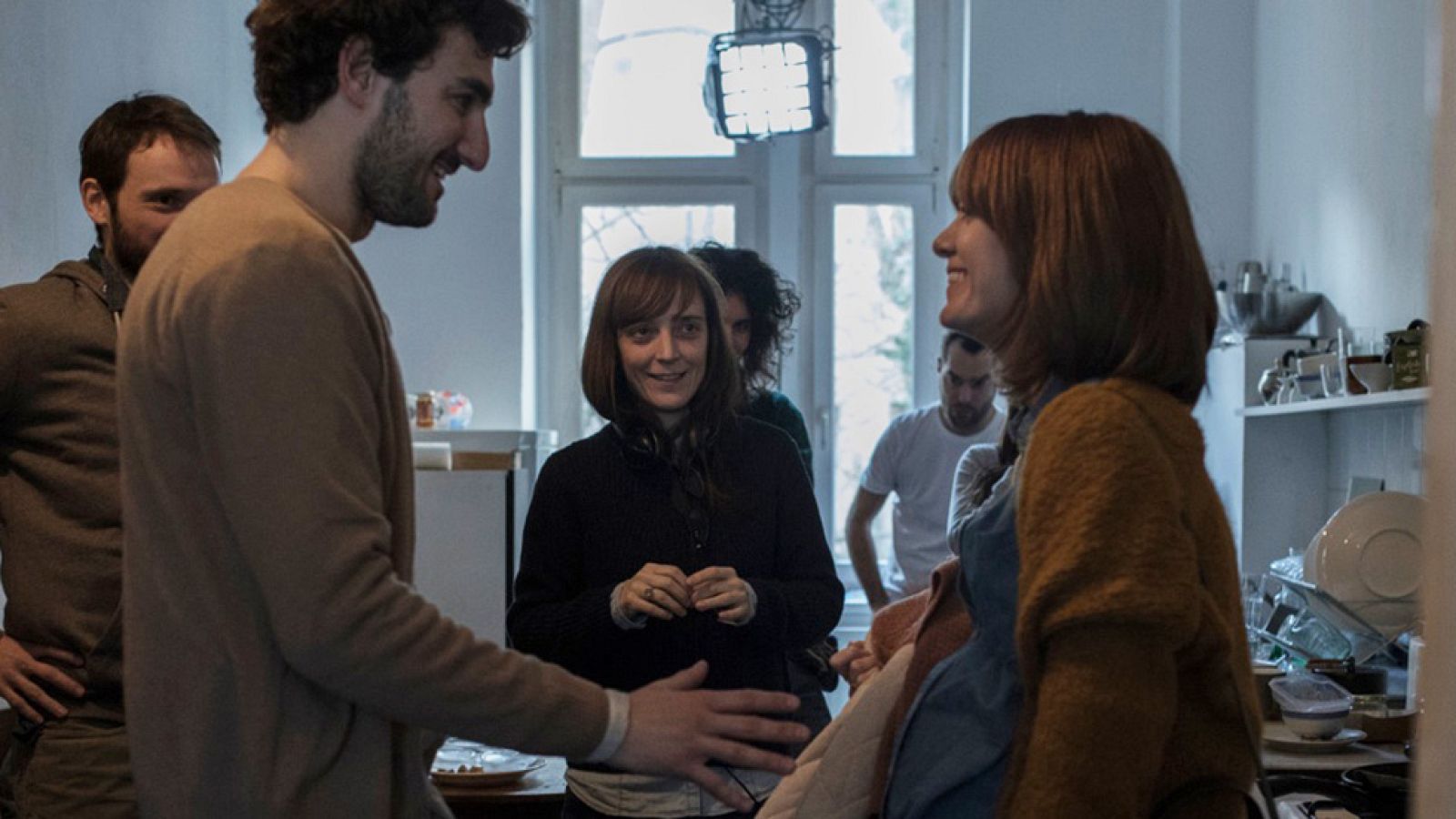 Así se rueda 'Las distancias', con Alexandra Jiménez y Miki Esparbé (segunda parte) | Ver