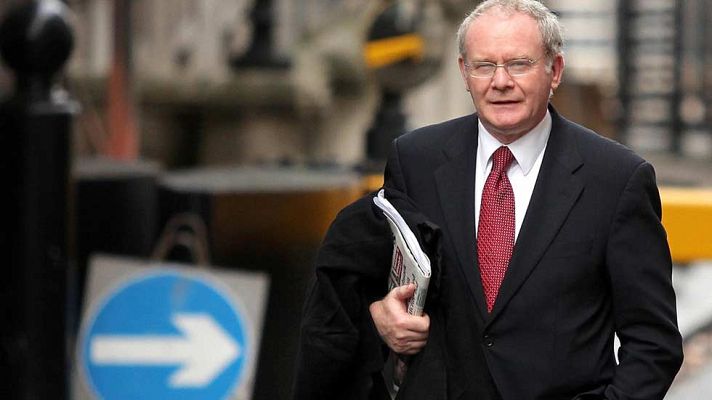 Telediario 1 - Martin McGuinness, histórico líder católico norirlandés, ha muerto a los 66 años