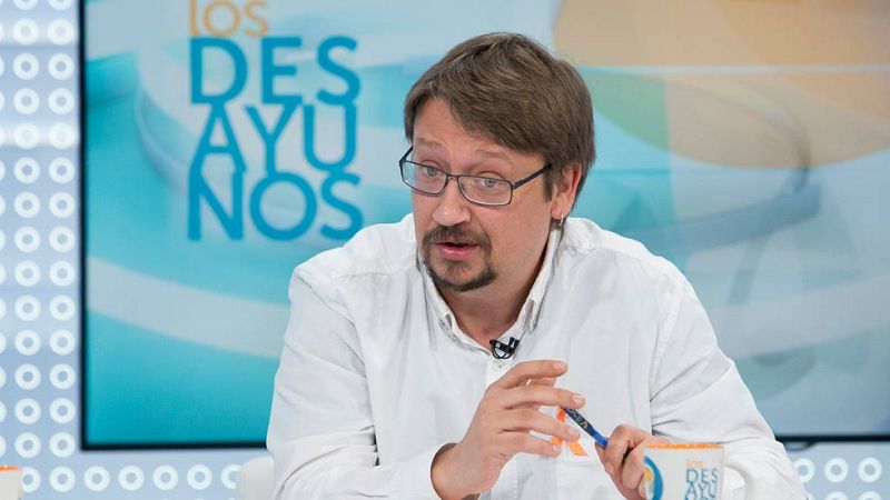 Doménech (En Comú Podem) aboga por el referéndum y cree que el Estado autonómico es "fallido" - Los desayunos | Ver