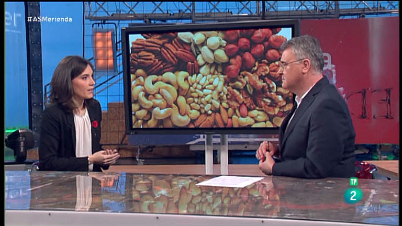 La Aventura del Saber. TVE. Taller de nutrición. Marián García. Las meriendas