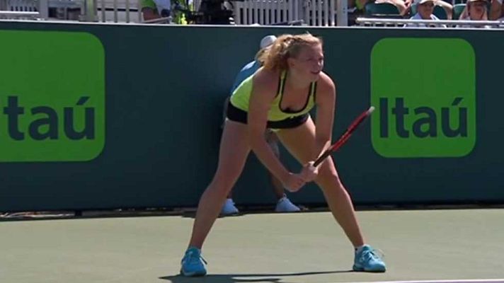 Tenis - WTA Torneo Miami (EEUU): B. Mattek - K. Siniakova