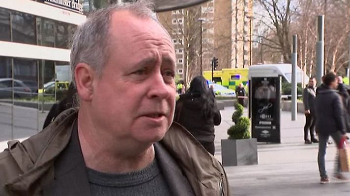 Telediario 1 - Testigos del horror en Londres: "Comenzamos a correr sin saber qué había ocurrido"