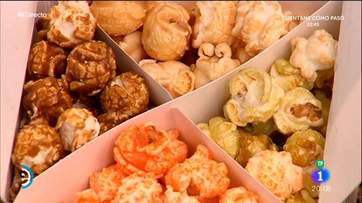 España Directo - Palomitas gourmet de todos los sabores