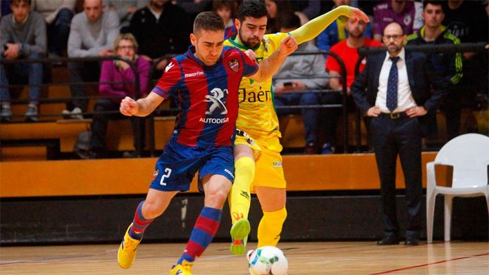  - LNFS. Jornada 25. Levante 2-1 Jaén. Resumen