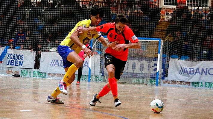  - LNFS. Jornada 25. Pescados Rubén Burela 1-2 Gran Canaria. Resumen