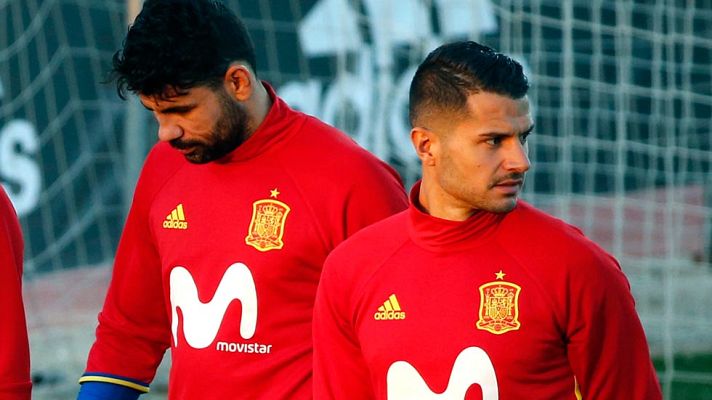 Telediario 1 - Costa y Vitolo, la pólvora de la Roja