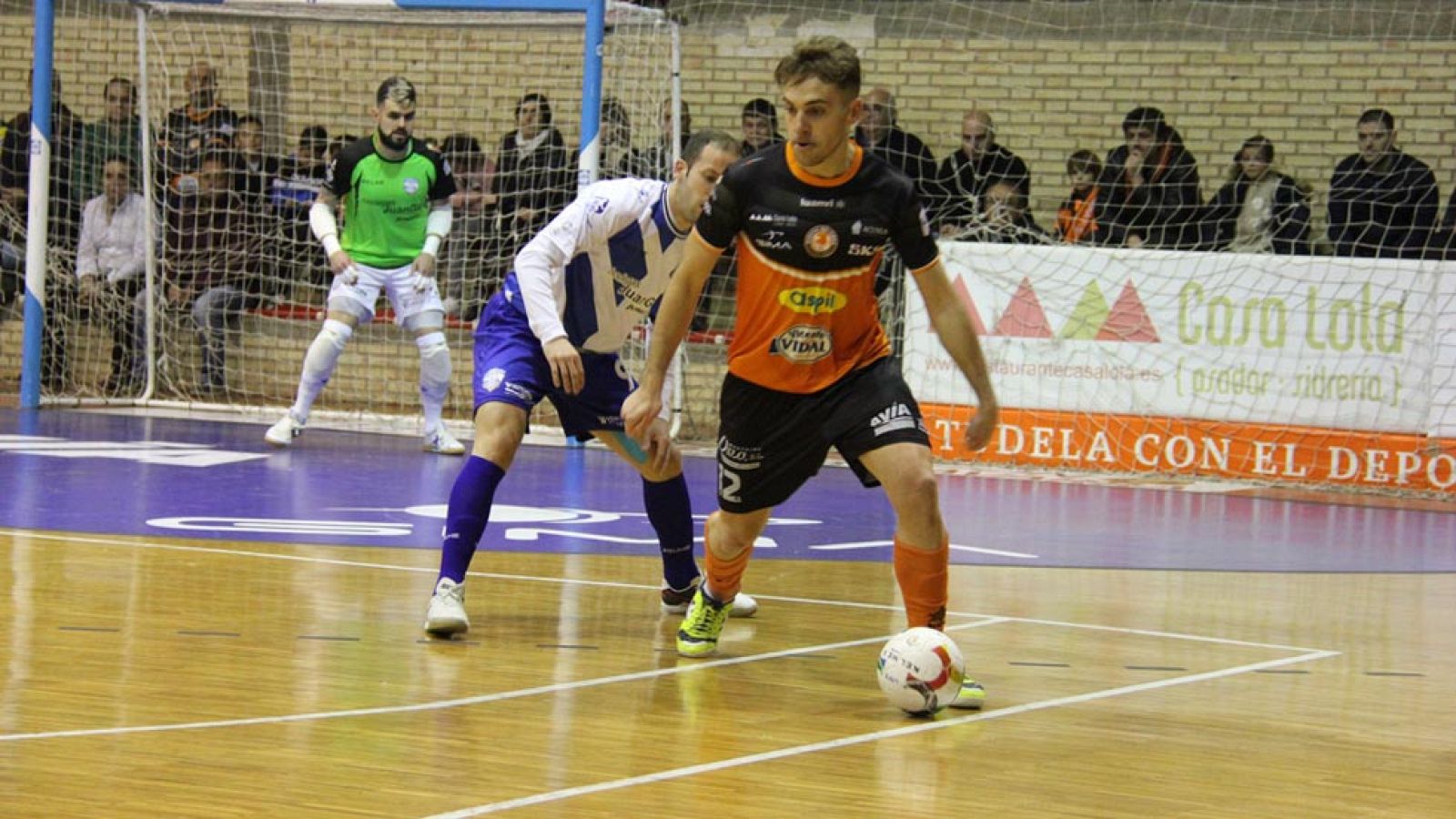 LNFS - Jornada 25: Aspil Vidal Ribera 5-0 Bodegas Juan Gil (resumen) | Ver