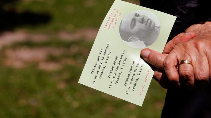 Telediario 1 - Se cumplen 75 años de la muerte del poeta Miguel Hernández