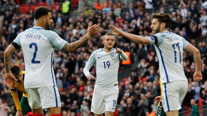 Telediario 1 - Ingalaterra vence a Lituania