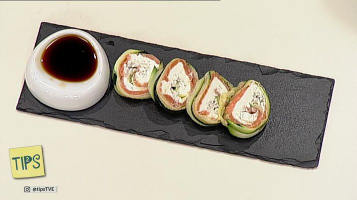 RTVE Cocina - Maki frío de calabacín y salmón