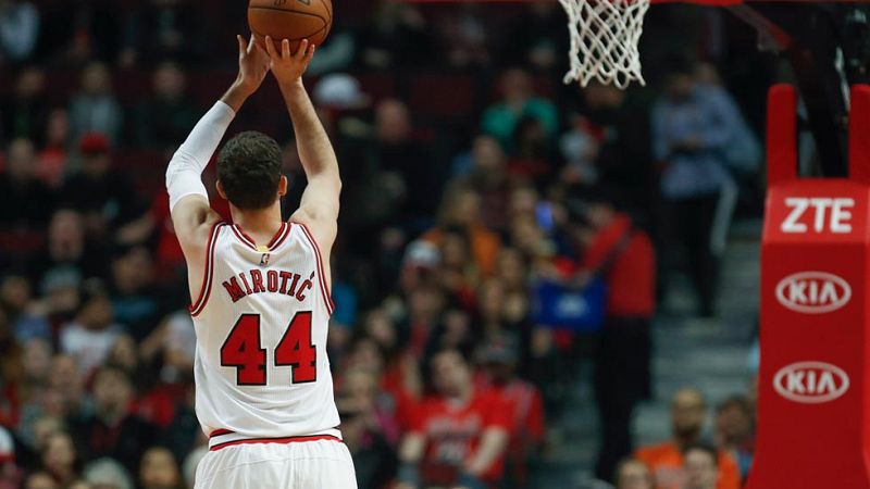 Un nueva gran actuación de Nikola Mirotic, con 28 puntos, dio la victoria a Chicago sobre los Bucks (94-109). El resto de jugadores españoles que jugaron en la jornada de la NBA sufrieron la derrota.