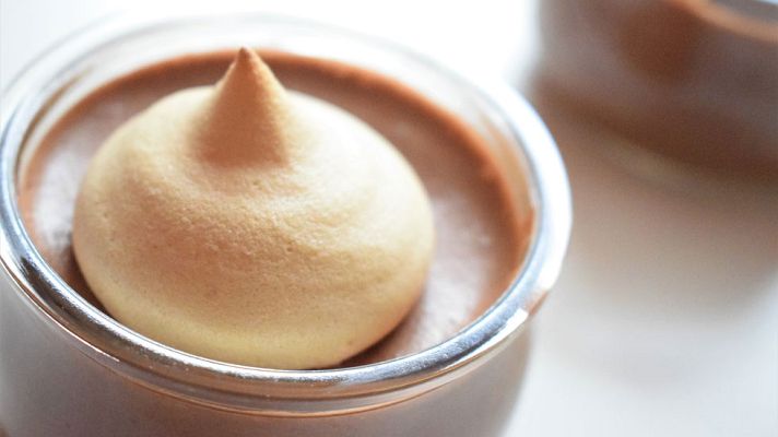 MasterChef - #Blogger - Mousse de chocolate con merengue crujiente