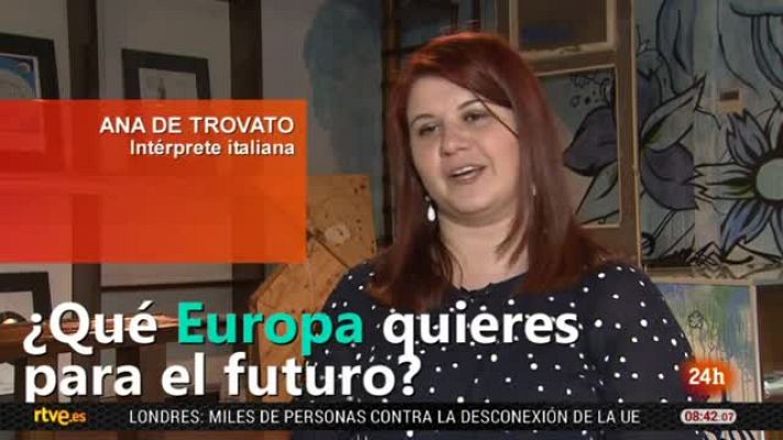 Europa - Preguntamos a los ciudadanos sobre la Europa que quieren
