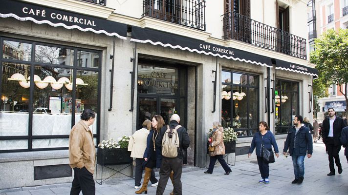 Telediario 1 - El Comercial, el café más antiguo de Madrid, reabre sus puertas