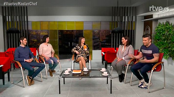MasterChef - Videoencuentro con Fabián, Vicky, Carlos y Virginia