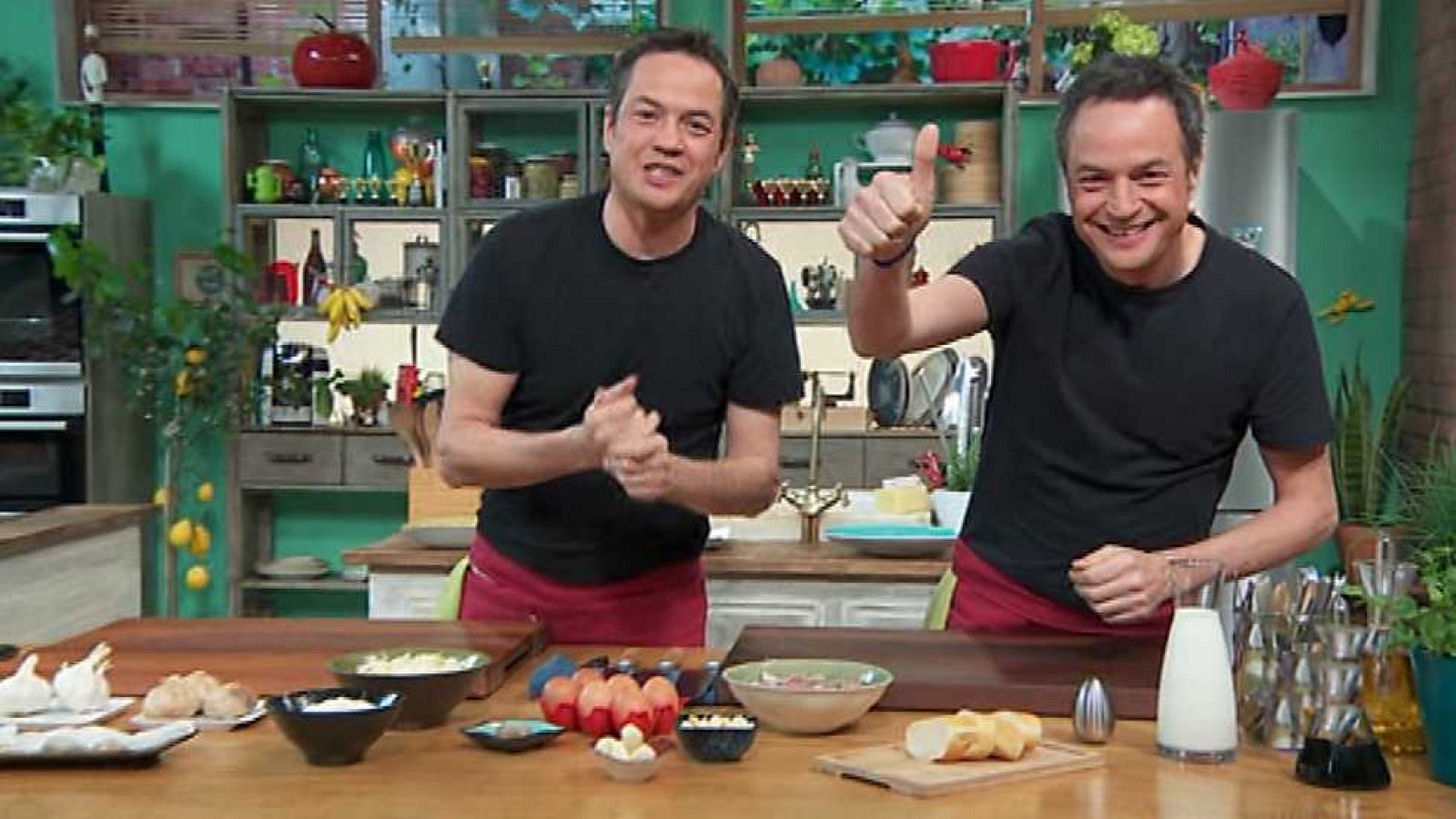 Torres en la cocina - Crema de ajo y vieiras - ver ahora