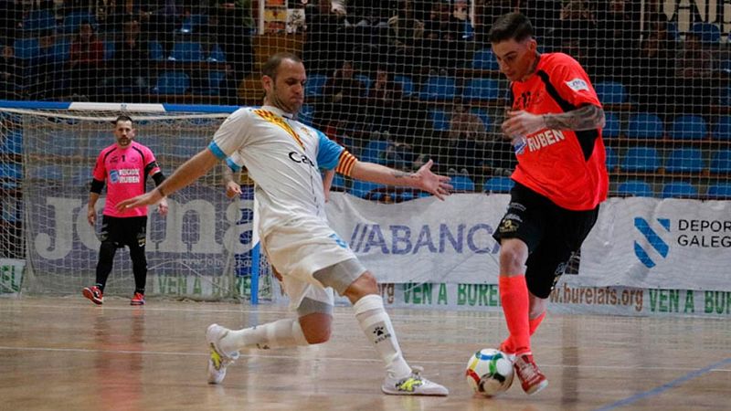 LNFS. Jornada 26. Pescados Rubén Burela 5-3 Catgas Energía. Resumen