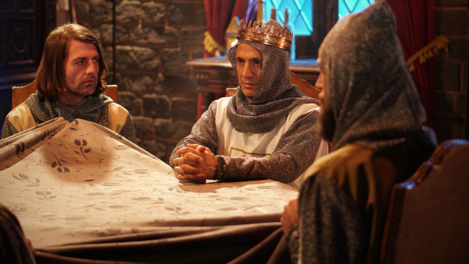 El Rey Arturo y los caballeros de la "cama redonda"