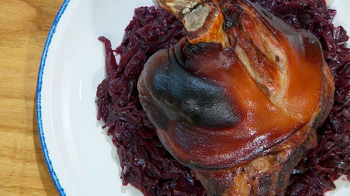RTVE Cocina - Codillo de cerdo con chucrut