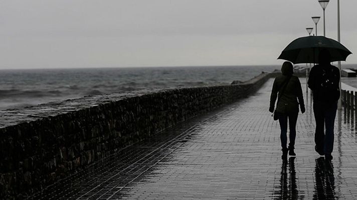 El tiempo - Precipitaciones y bajada de temperaturas en la mitad norte