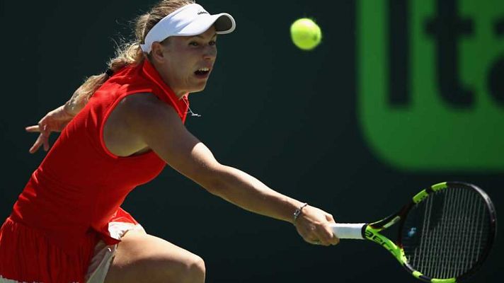 Tenis - WTA Torneo Miami (EEUU) 1ª Semifinal: Wozniacki - Pliskova