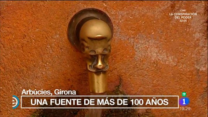 España Directo - Una fuente de más de 100 años en Arbúcies, Girona