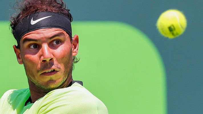 Telediario 1 - Nadal, a saldar cuentas con Federer y con Miami