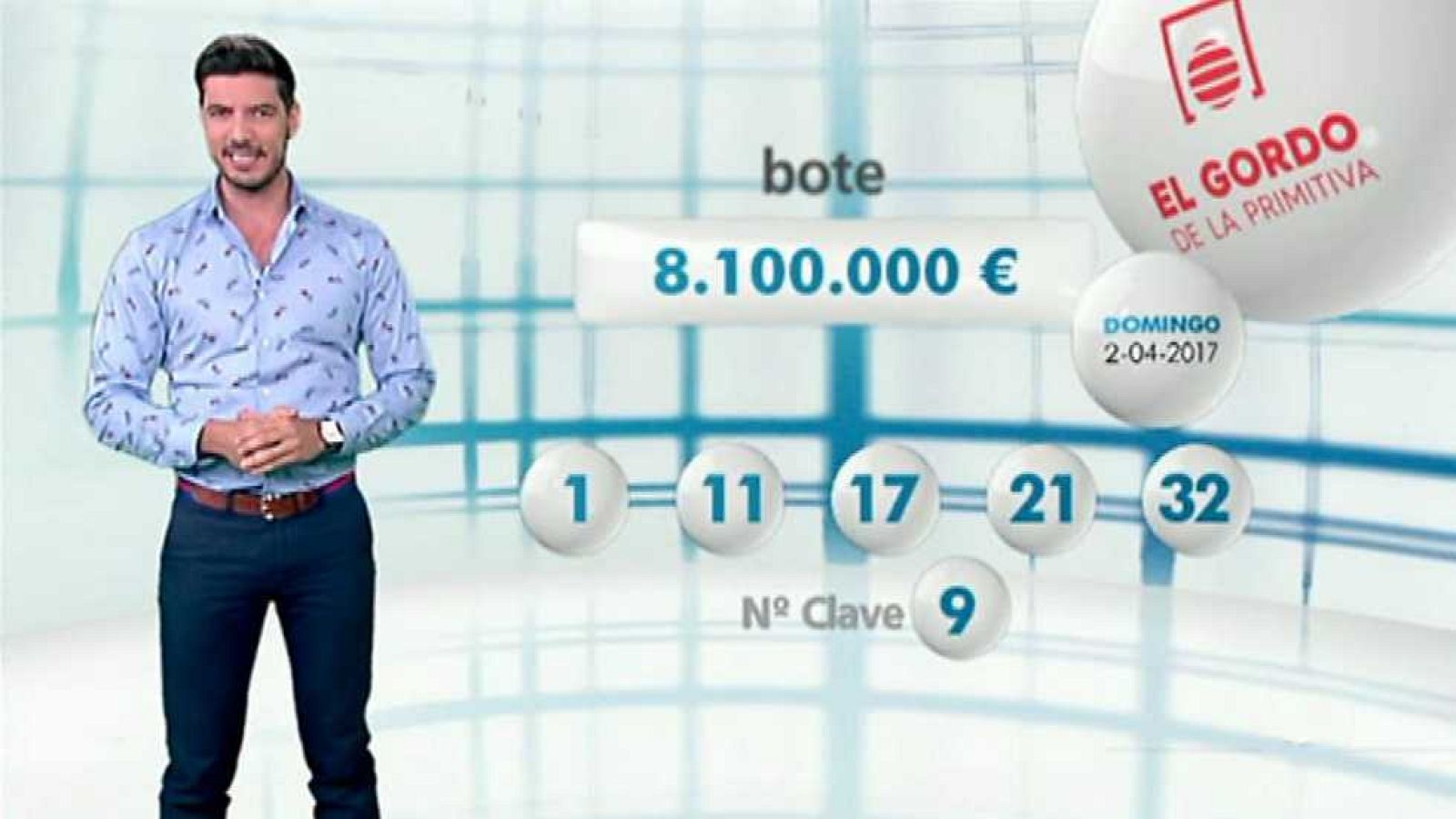 El Gordo de la Primitiva - 02/04/17 - ver ahora