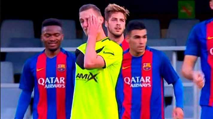 Telediario 1 - Sospechas de amaño de la junta gestora del Eldense por el 12-0 ante el Barça B