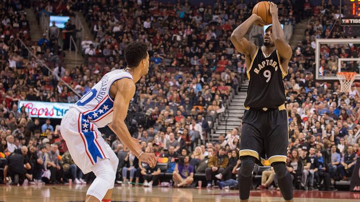 Telediario 1 - Ibaka acaba con los Sixers