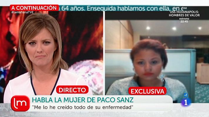 La mañana - Gina Sanz: "Me lo he creído todo de su enfermedad"
