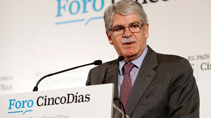 Telediario 1 - Dastis sobre Gibraltar: "Alguien en Reino Unido está perdiendo los nervios"