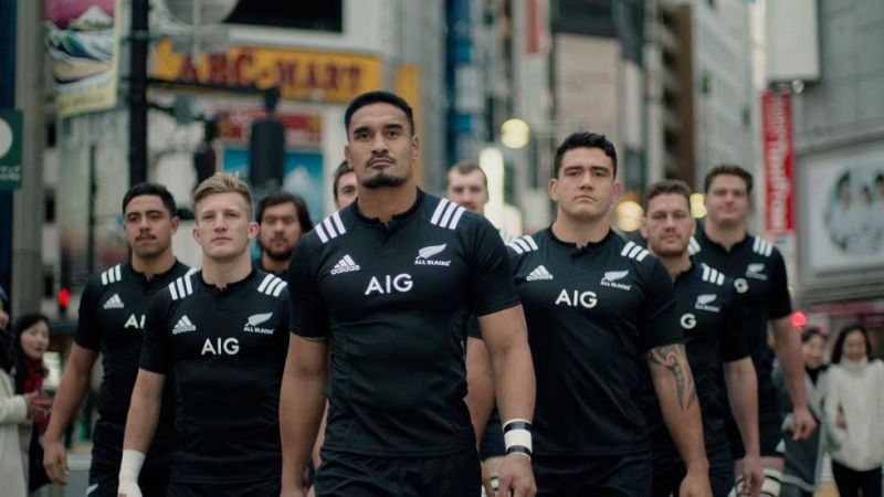 Los 'All Blacks' viajan a Japón para promocionar el Mundial de rugby | Ver