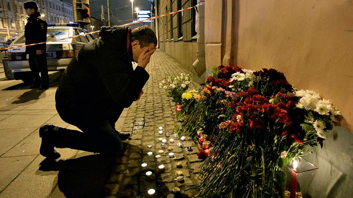 Telediario 1 - Rusia, objetivo terrorista