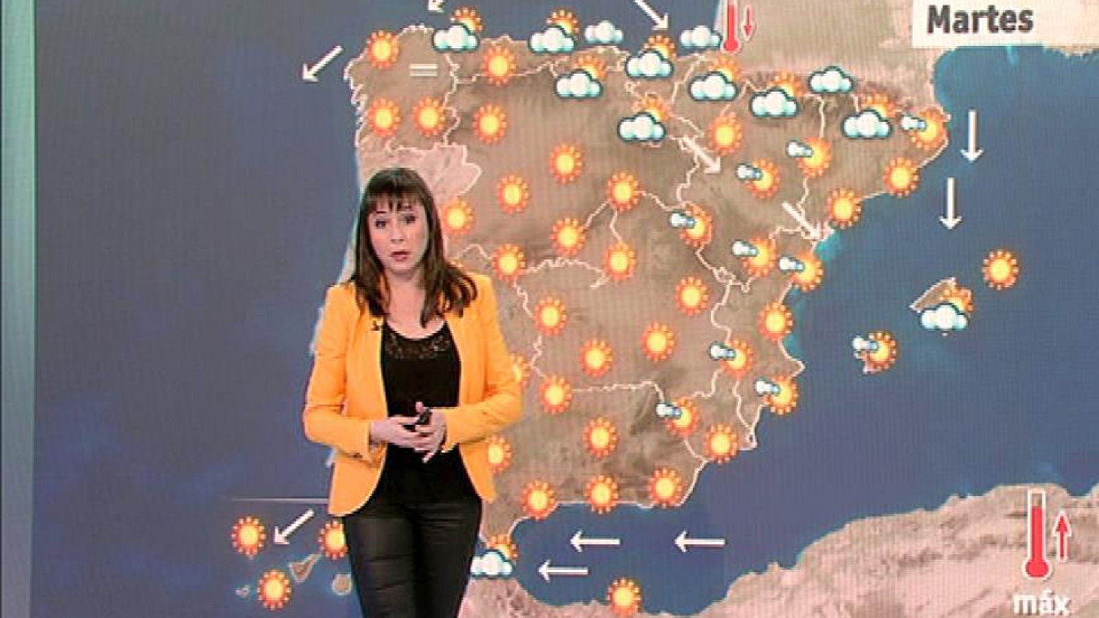 LA AEMET prevé para este martes cielo despejado salvo en el norte, con lluvias en litoral cantábrico - El tiempo | Ver