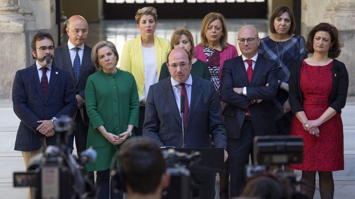 Informativo 24h - Dimite Pedro Antonio Sánchez como presidente de Murcia "para salvar a la Región del tripartito"