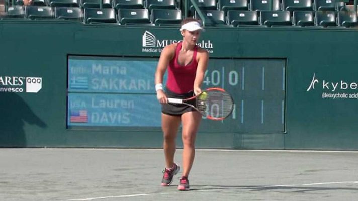 Tenis - WTA Torneo Charleston (EEUU): M.Sakkari - L. Davis