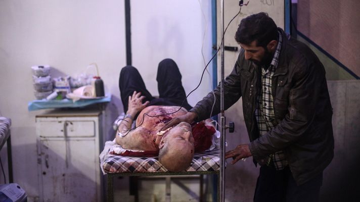 Telediario 1 - Francia, EE.UU. y Reino Unido exigen una resolución de condena por el ataque en Siria