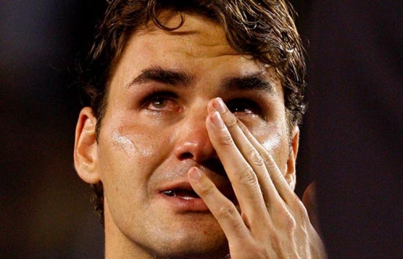 Las lágrimas de un campeón