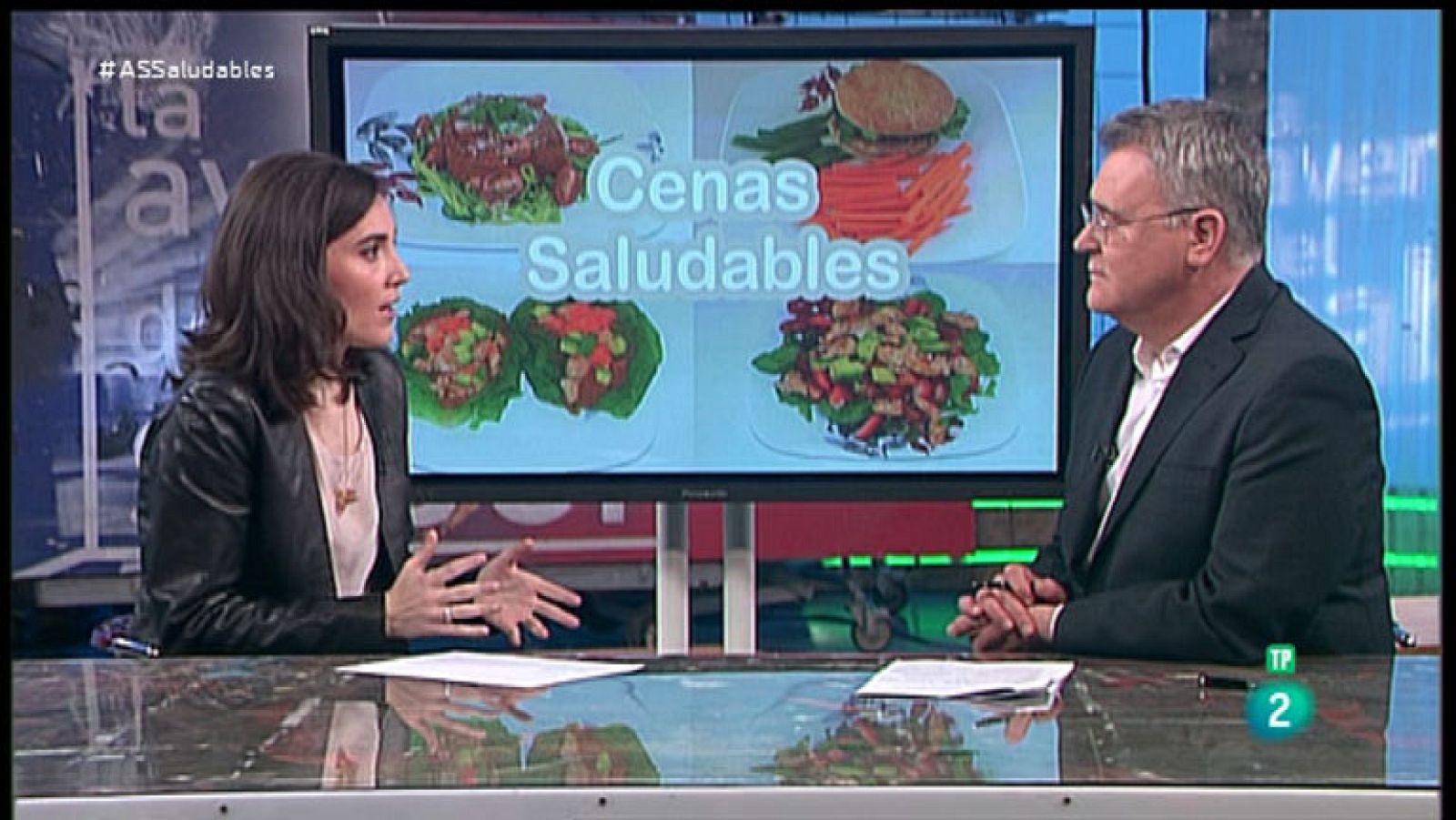 La Aventura del Saber. TVE. Marián García. Cenas sanas