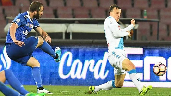 Fútbol - Copa de Italia. Semifinal vuelta: Napoli - Juventus