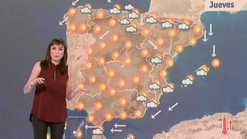 La AEMET prevé para este jueves sol en casi toda España y temperaturas al alza en interior peninsular - El tiempo | Ver