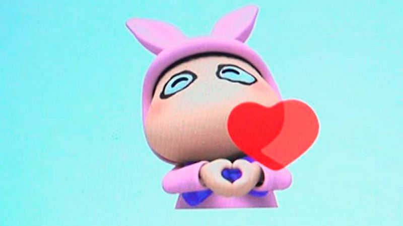 El exitoso universo de los 'stickers' del Whatsapp chino