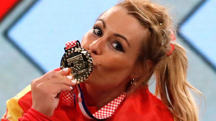 Telediario 1 - Lydia Valentín, sobre el Princesa de Asturias: "Me lo merezco"