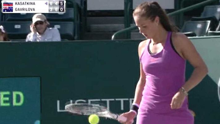 Tenis - WTA Torneo Charleston (EEUU): Kasatkina - Gravilova